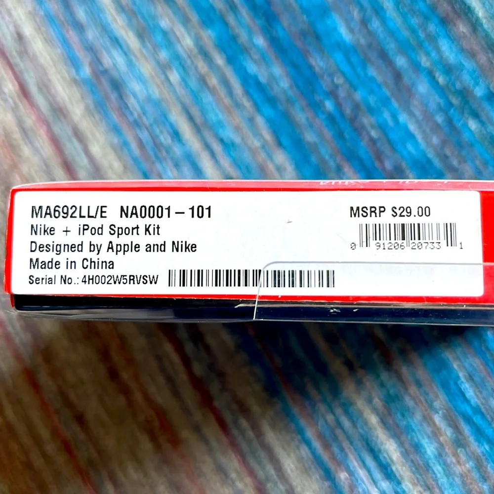 The Nike+ iPod Sensor from Apple - opened but unused !